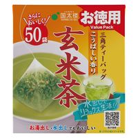 国太楼 お徳用 こうばしい香り玄米茶ティーバッグ 1セット（300バッグ：50バッグ入×6箱）