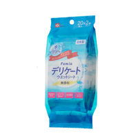 デリケート ウェットシート Femia フェムウエット20枚×2個パック 無香料 デリケートゾーン用 レック