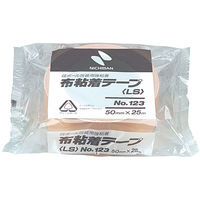 【ガムテープ】 布粘着テープ No.123 0.24mm厚 黄土 幅50mm×長さ25m ニチバン 1巻