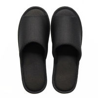 オクムラ 洗える超軽エアスリッパM BK AAAN2002BK 1セット（2足）（直送品）