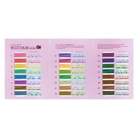 フジックス FUJIX(フジックス) マルチカラーミシン糸 糸実物見本帳 FK9074 1冊（直送品）