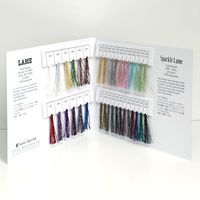 フジックス FUJIX(フジックス) スパークルラメ・LAME 糸実物見本帳 FK9087 1冊（直送品）