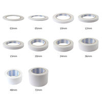 日本紐釦貿易 日本紐釦 両面テープ Wテープ 3mmx20m WTAPE3　3mmx20m/10個セット