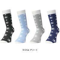 north paek（ノースピーク） ソックス 2足組 ミドルタイプ スキー 19-21 ＡＳＴ MP692 1セット(2足入)（直送品）