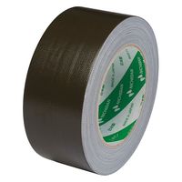 【ガムテープ】 カラー布粘着テープ No.102N 0.30mm厚 オリーブドラブ 幅50mm×長さ25m ニチバン 30巻入