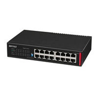 バッファロー 法人向け レイヤー2 Giga アンマネージスイッチ BS-GU2216 1個（直送品）