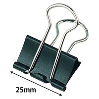 ミツヤ ダブルクリップ 中 80個入 BX5-71-250 1箱