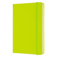 モレスキン クラシック ノートブック ハード プレーン(無地) ポケット レモングリーン QP012C2 1冊（直送品）