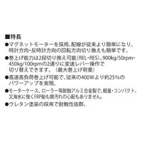 工進 船舶用ウインチ イカール 750W REL-7524 1台（直送品）