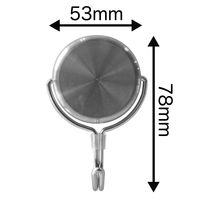 サンケーキコム 超強力ステンレスマグネットフック 12kgタイプ PMS2ーP12 1セット(2パック)