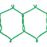 吉田隆 ビニール亀甲金網 グリーン 線径1.15mm(#18)×幅910mm×長さ30m 00956425 1巻