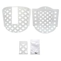 リーフ コウモリランポケット ホワイト 257409 1個（直送品）