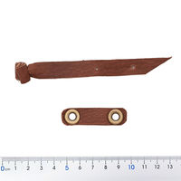 リーフ 猛禽類の足革セット SS ブラウン 258126 1セット（直送品）