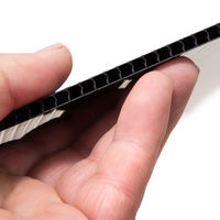 サンポリ プラ段シート 黒 60×40cm 5mm厚 262579 1個（直送品）