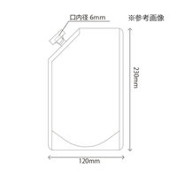 リーフ １ピースキャップ付透明スタンド袋　夢パック　ＤＰＭ-０４００　１２０×２３０ｍｍ　１ケース６００枚（直送品）