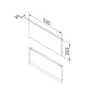 オカムラ ジャスタスデスク 専用オプション エンドカバー 奥行600×高さ720mm用 ブラック 1台  オリジナル