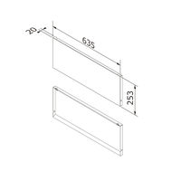 オカムラ ジャスタスデスク 専用オプション エンドカバー 奥行700×高さ720mm用 ネオホワイト 1台  オリジナル