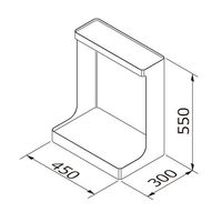 オカムラ ジャスタスデスク オプション 荷置きワゴン ネオホワイト 1台  オリジナル