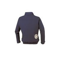 空調服(R) 難燃長袖ブルゾン+ 空調服(R)スターターキット/ネイビー4L KU92240/NAVY/4L + SK23011K90（直送品）