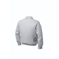空調服(R) 制電長袖ブルゾン + 空調服(R)スターターキット/シルバーM KU91710/SILVER/M SK23021K50（直送品）