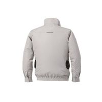 空調服(R) 長袖ブルゾン + 空調服(R)スターターキット/シルバー5L KU92350/SILVER/5L SK23021K90（直送品）