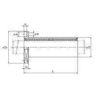 THK リニアブッシュ LMK6L 1セット(2PC)（直送品）