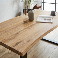 【軒先渡し】後藤家具物産 ダイニングテーブル 幅1800×奥行850×高さ710mm  ナチュラル VT-01-NA-180 1台（直送品）