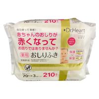 Ｄｒ．Ｈｅａｒｔ ドクターハート 薬用 赤ちゃんのおしりふき 1セット（70枚入×3個×2パック） パンレックス　医薬部外品