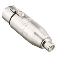 TRUE DYNA トゥルーダイナ オーディオコネクター TDX314 XLR(F)/RCA(F)（直送品）