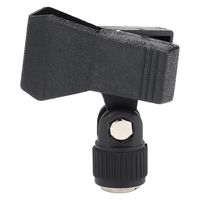 KC キョーリツ クリップ型マイクホルダー MH-50 変換アタッチメント付属(3/8→5/8インチ)（直送品）