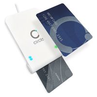 AB Circle デュアルインタフェース スマートカードリーダ CIR315B-02　1台（直送品）