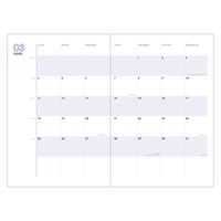 ２０２4年度1月始まりダイアリー クオバディス アイコニック　Ｎｏ．３　リーブル フランス語版 シロン 1冊（直送品）