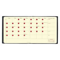 ２０２4年度1月始まりダイアリー クオバディス カレプランプレステージ　レフィル 見開き１ヶ月 アイボリーペーパー 1冊（直送品）