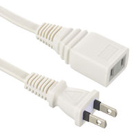 オーム電機 1m延長コードEDLP22 00-1555 1個