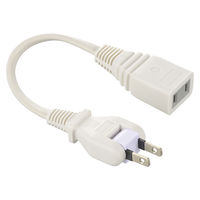 オーム電機 15cm延長コードフリープラグ22 00-1610 1個