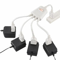 オーム電機 分配コード4個口C10V3 00-1985 1個