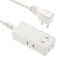 オーム電機 4口1mスリムタップEDLP22 00-5051 1個