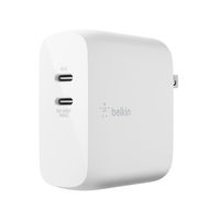 USB充電器 USB Type-C 2ポート 68W PD 折りたたみ式プラグ MacBook/iPhone/iPad対応 1個
