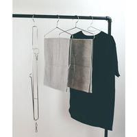 パール金属 メタリア ステンレス製 バスタオルハンガー 4549308562392 1個