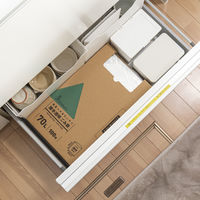 【アウトレット】ゴミ袋 未来へのおもいやり 厚手透明ごみ袋 70L 厚さ0.035mm 1箱（100枚入）+irodori+