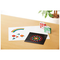 コクヨ カラーラベル(しっかり貼れる丸型) 直径15mm 白 550片 タ-R70-42W 1個