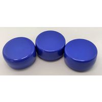 サンケーキコム 強力＋両面ピタマグネット18mm　青 PMR18ー3PーBU 1パック（3個）