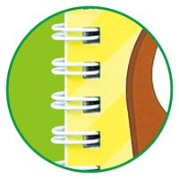 アーテック じゆうがちょうレッツパーティ(B4ダブルリング40枚) 11752 1冊