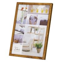 ナカバヤシ エラマインテリアフレーム A4 ブラウン F-TW-104-BR 1枚