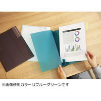 コクヨ クリヤーホルダーファイル<KaTaSu> A4 R色 フ-KC5720R 1冊