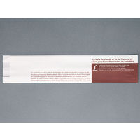 大阪ポリヱチレン販売 CRS-6チュロス袋(ブラウン) 9602 1パック(100枚)（直送品）