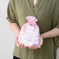 ヘッズ オーガンジーバッグ/ピンク-L OGP-BL 1個(10枚)