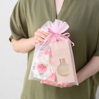 ヘッズ オーガンジーバッグ/ピンク-LL OGP-BLL 1個(10枚)