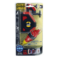 シンワ測定 ハンディ下げ振り Jr. 自動巻 スイピタ200g付 赤 77502 1個