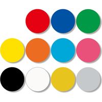 シモジマ タックラベル No.013 Φ9 007062631 1束(1680片)